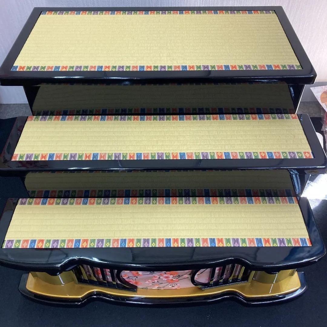 専用ページ　C7 訳あり特価　ひな壇飾り　雛人形三段　雪洞付き　ひな人形三段