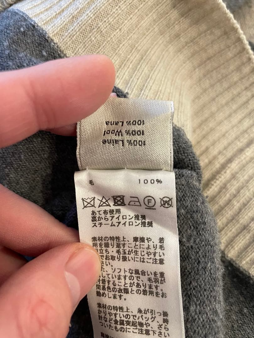 【名品図鑑】 mid00s Hermes pure wool sweater