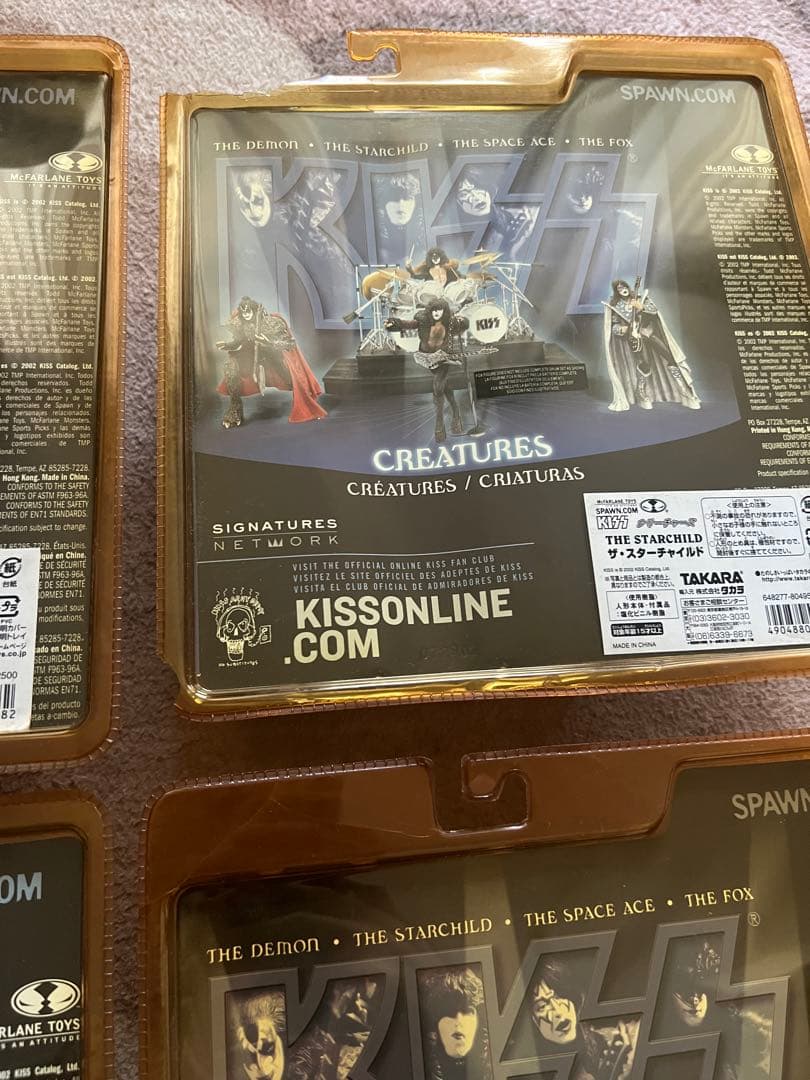 【希少】【未開封】KISS マクファーレン　クリーチャーズ　フィギュア