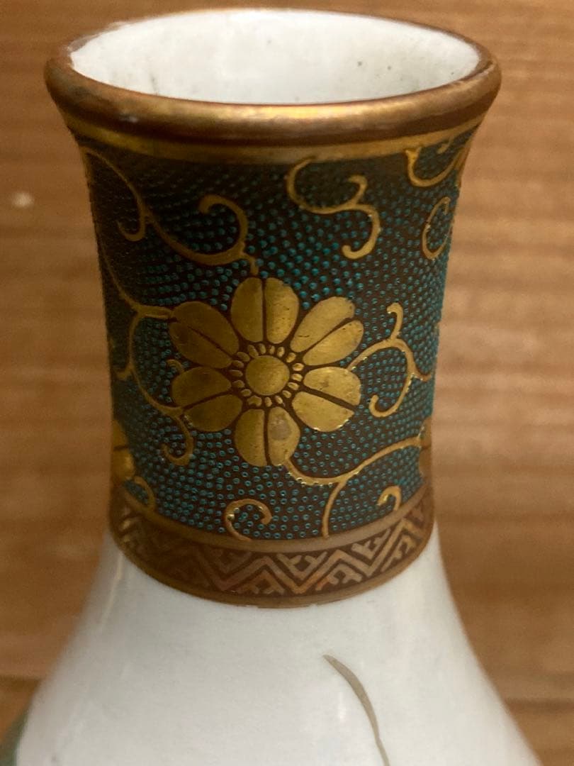 九谷焼 末川泉山 四合徳利6本 骨董 古美術