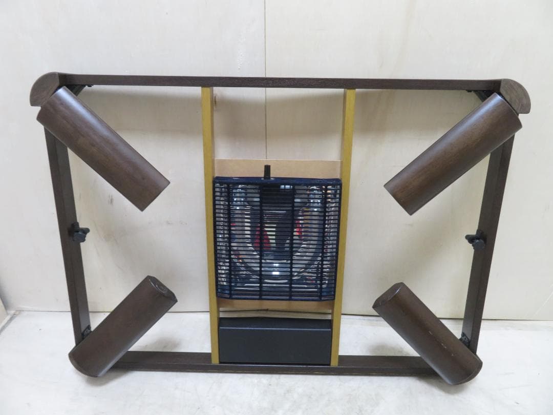 ニトリ 家具調こたつ アングル 105 DBR 105×75cm 掛布団付き