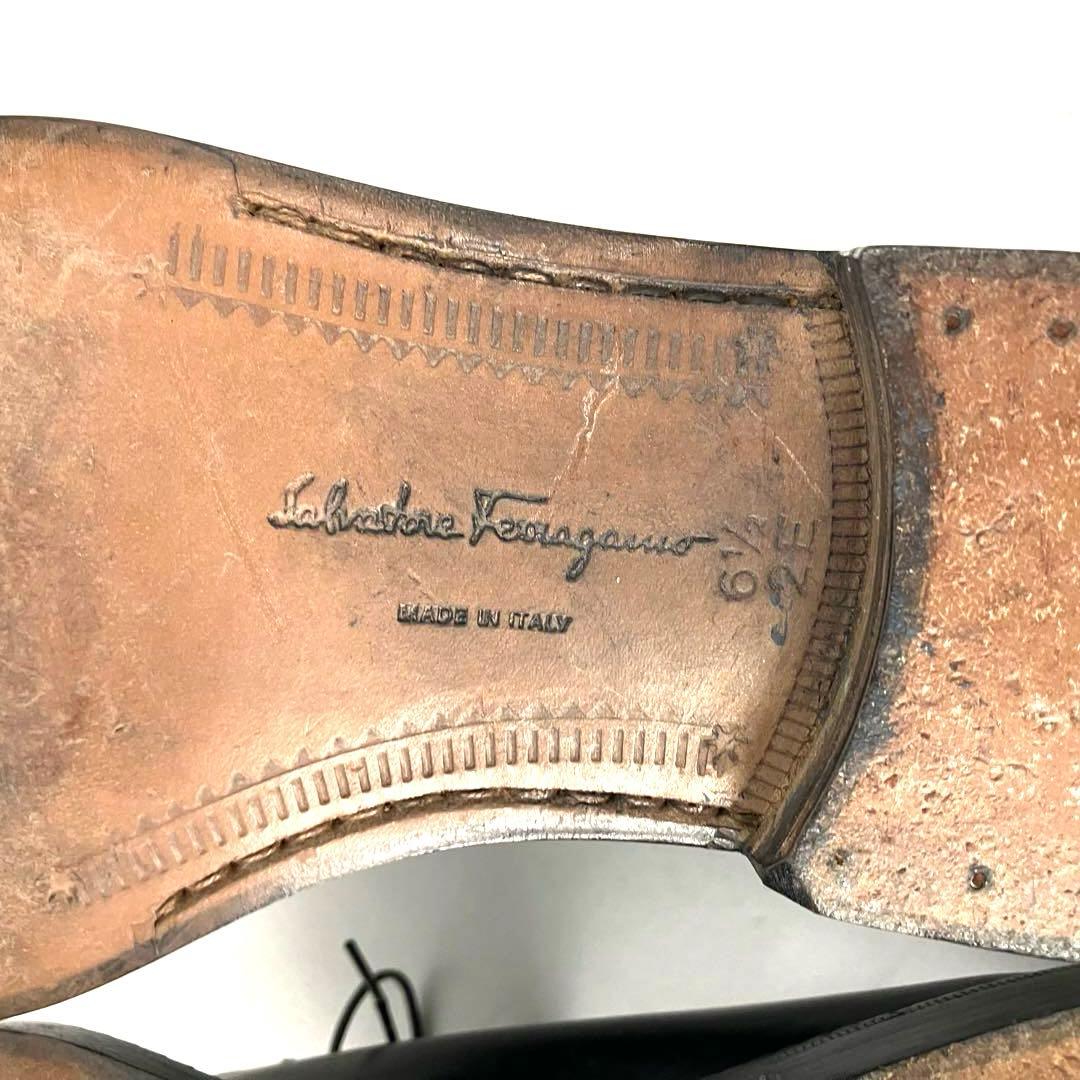 大人気☆サルヴァトーレフェラガモ☆ビジネスシューズ☆レースアップ☆革靴☆ブラック