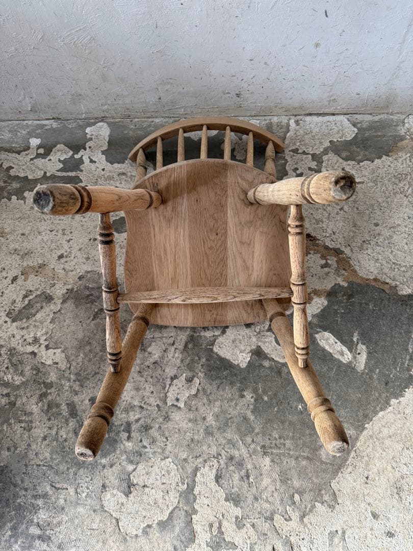 ビンテージ　ダイニングチェア　カフェチェア　剥離加工　no3