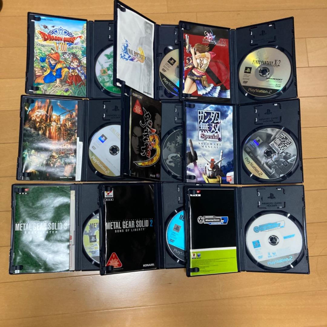 PS2 SCPH-50000+ソフト14本