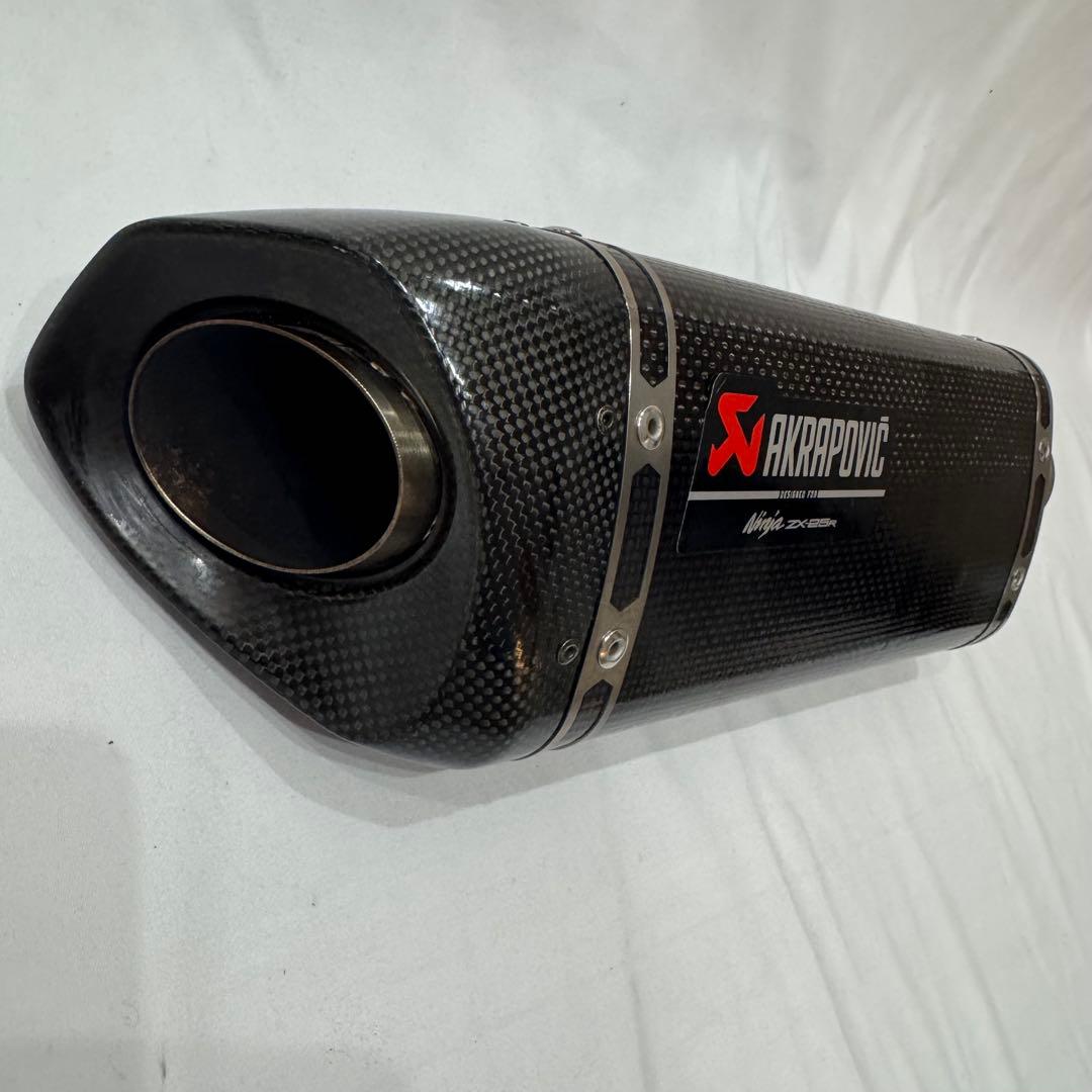 秋ZX25R アクラポビッチ　レーシングライン　フルエキマフラー