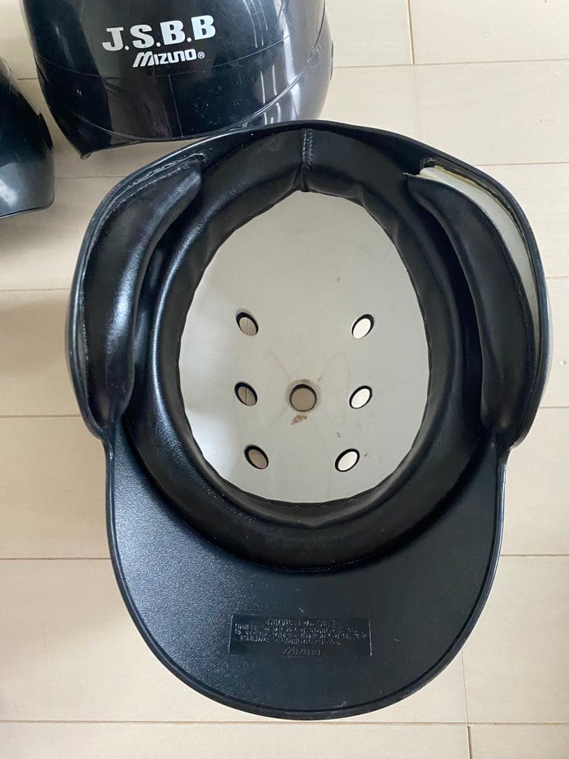 軟式野球用 ヘルメット ネイビー 8個セット JSBB