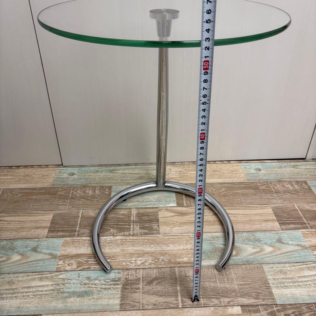 IDC 大塚家具 セレクト サイドテーブル ガラステーブル