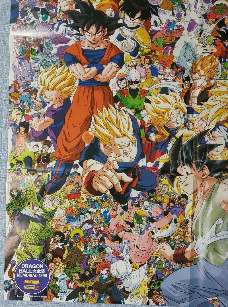 ドラゴンボール 大全集 & ポスター 全巻初版7冊、別冊2冊セット