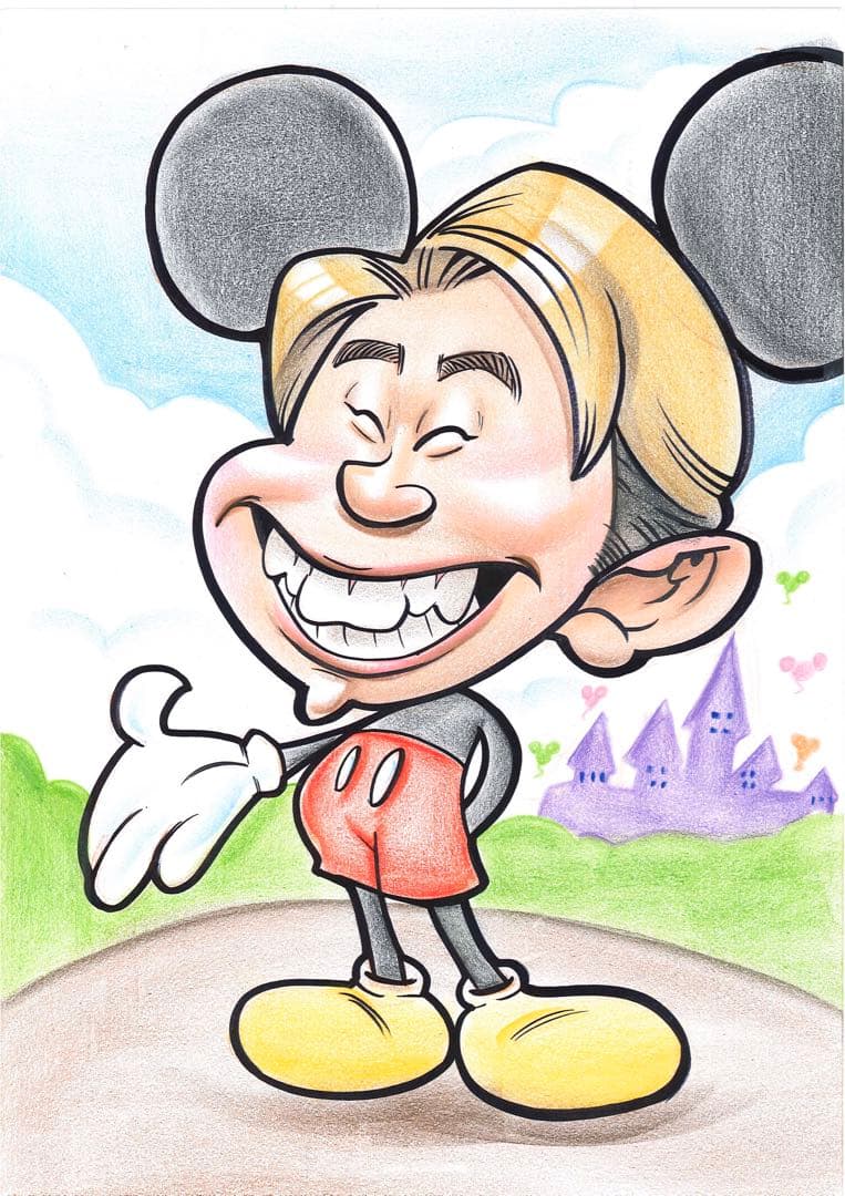 世界で1枚のオーダーメイド似顔絵★ペットok★誕生日★記念日★笑顔お届け