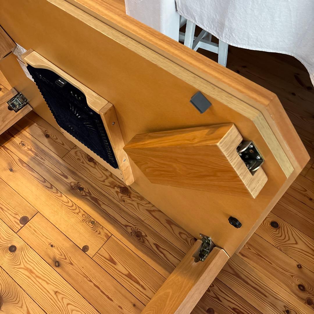 こたつ　モリモク　木製八角形電気こたつ