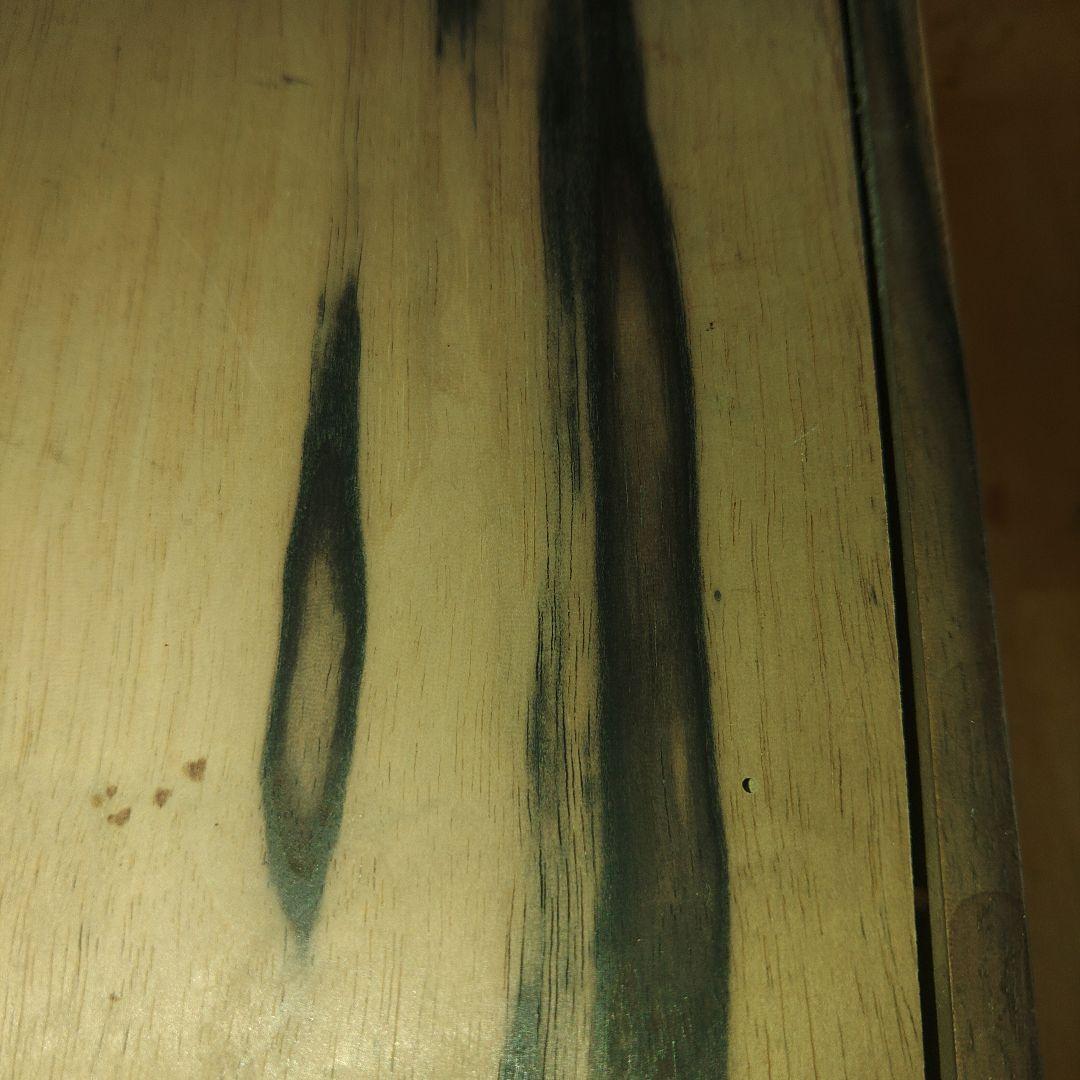 黒柿煙草盆　アンティーク　老木希少材