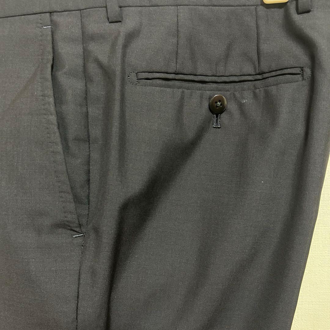 【美品】BEAMS F スーツ Mサイズ　ソリッドネイビー