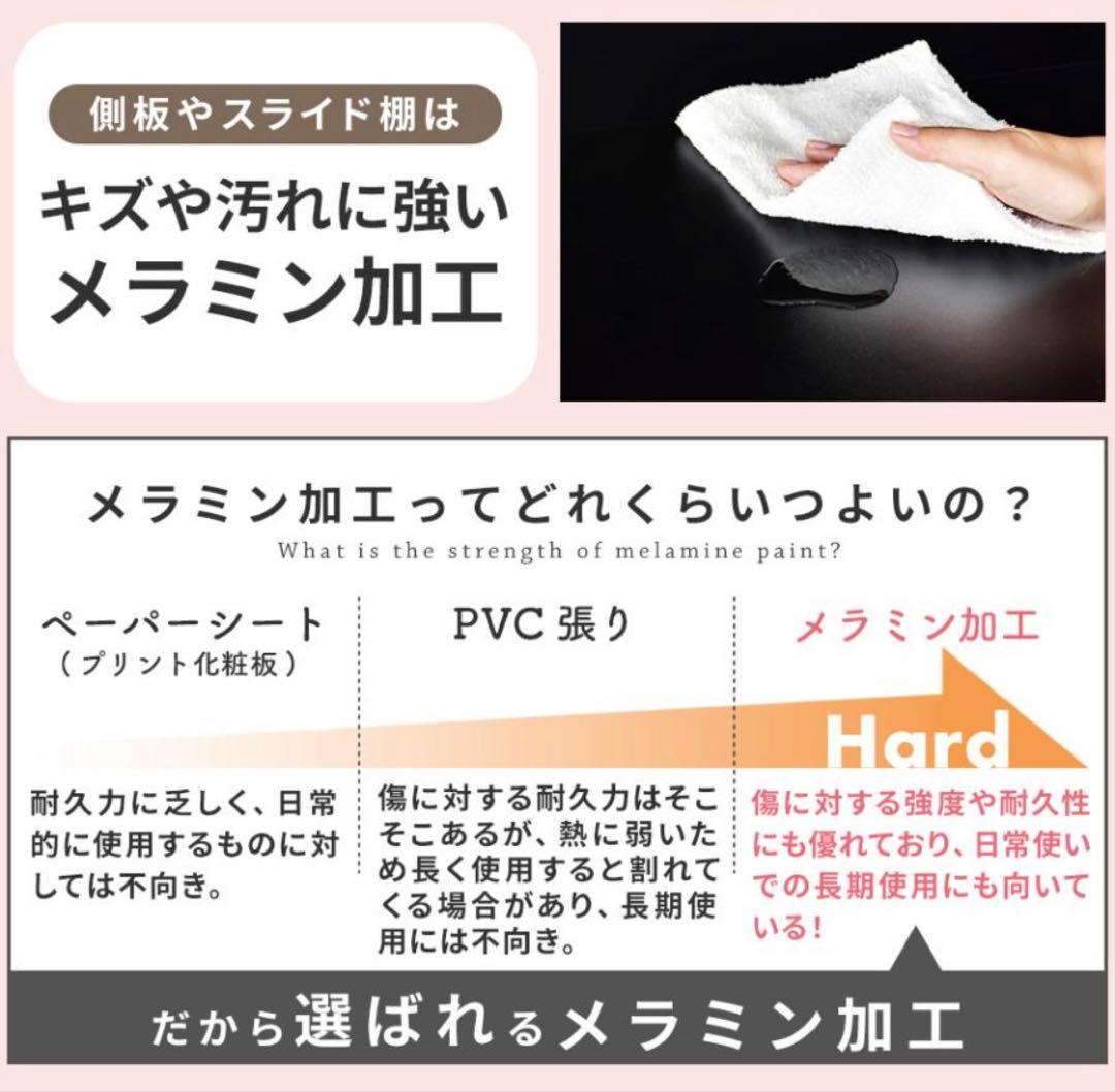 キッチンカウンター ホワイト マーブル