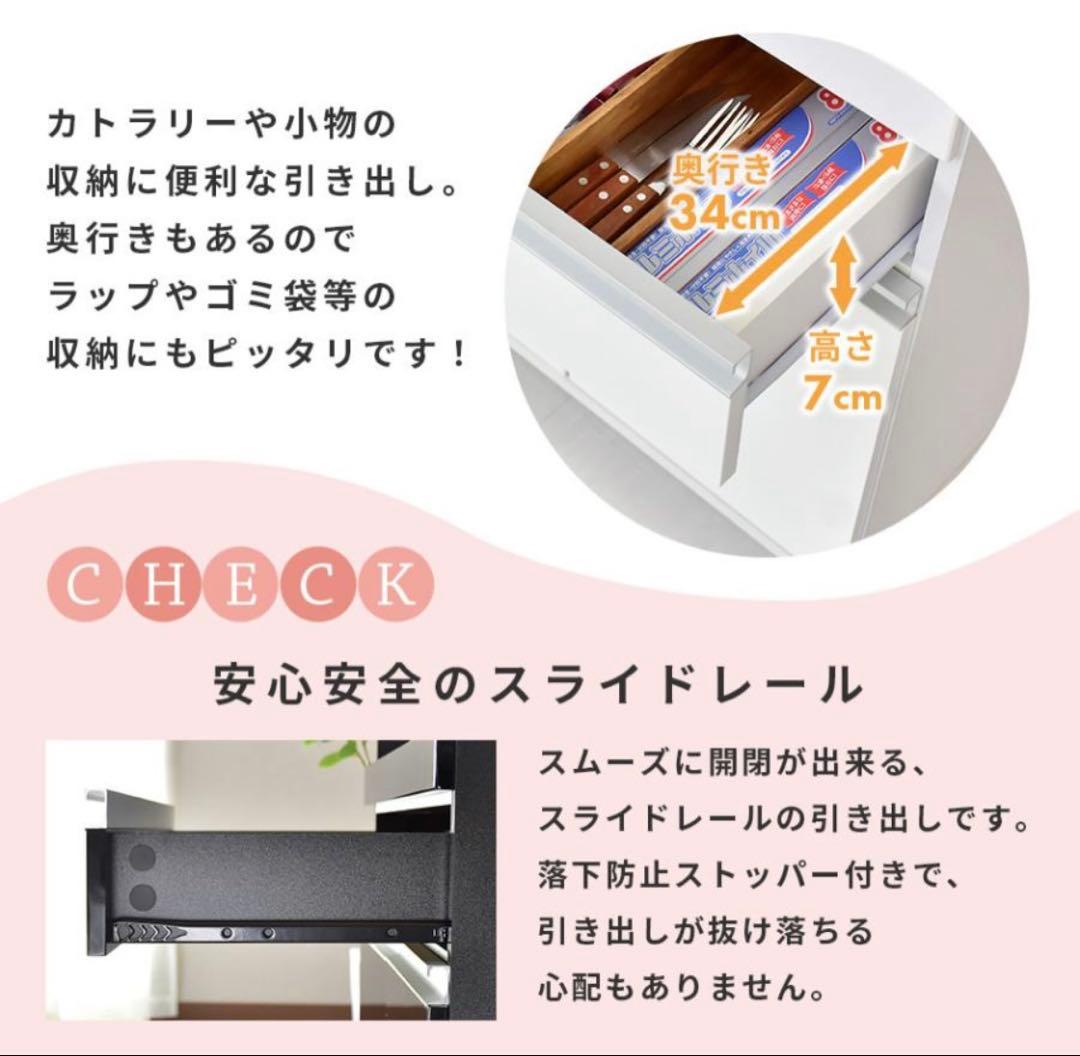 キッチンカウンター ホワイト マーブル