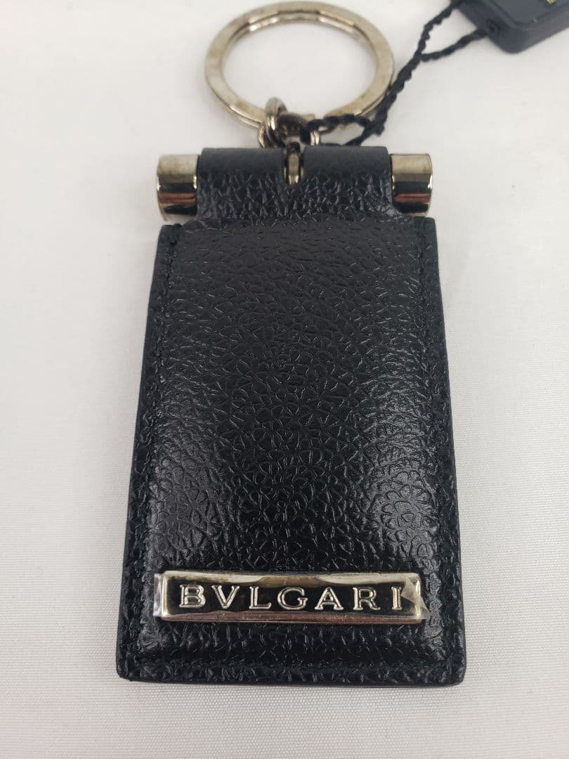 ［ブルガリ］キーホルダー　未使用品　保管での経年劣化有り