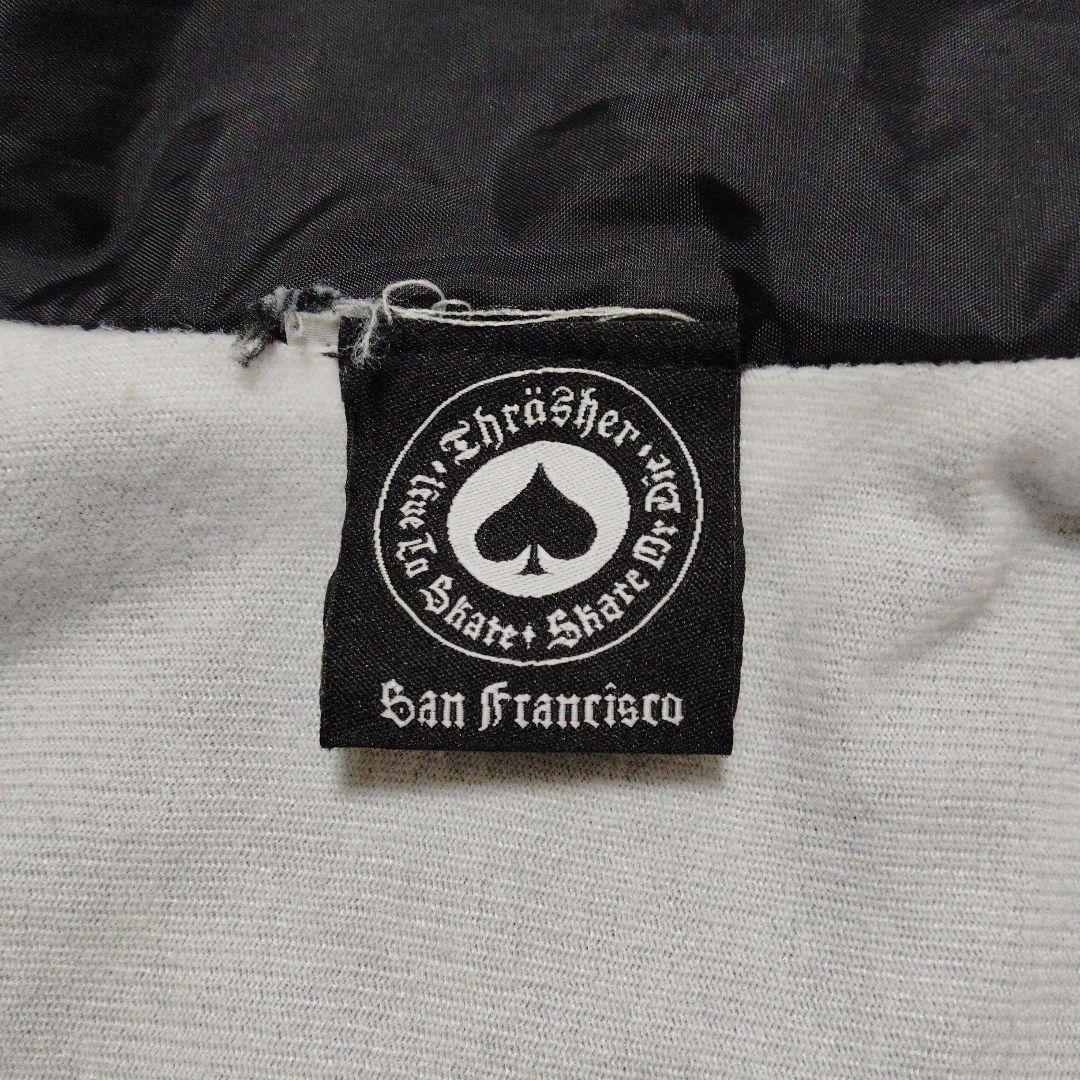 90's THRASHER コーチジャケット ブラック USA オールドスケート