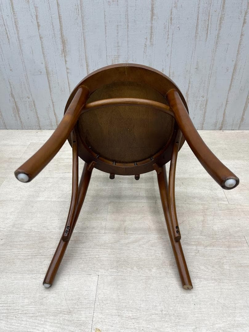 ベントウッド ループバック 曲木 2脚 まとめて ダイニングチェア 木製椅子