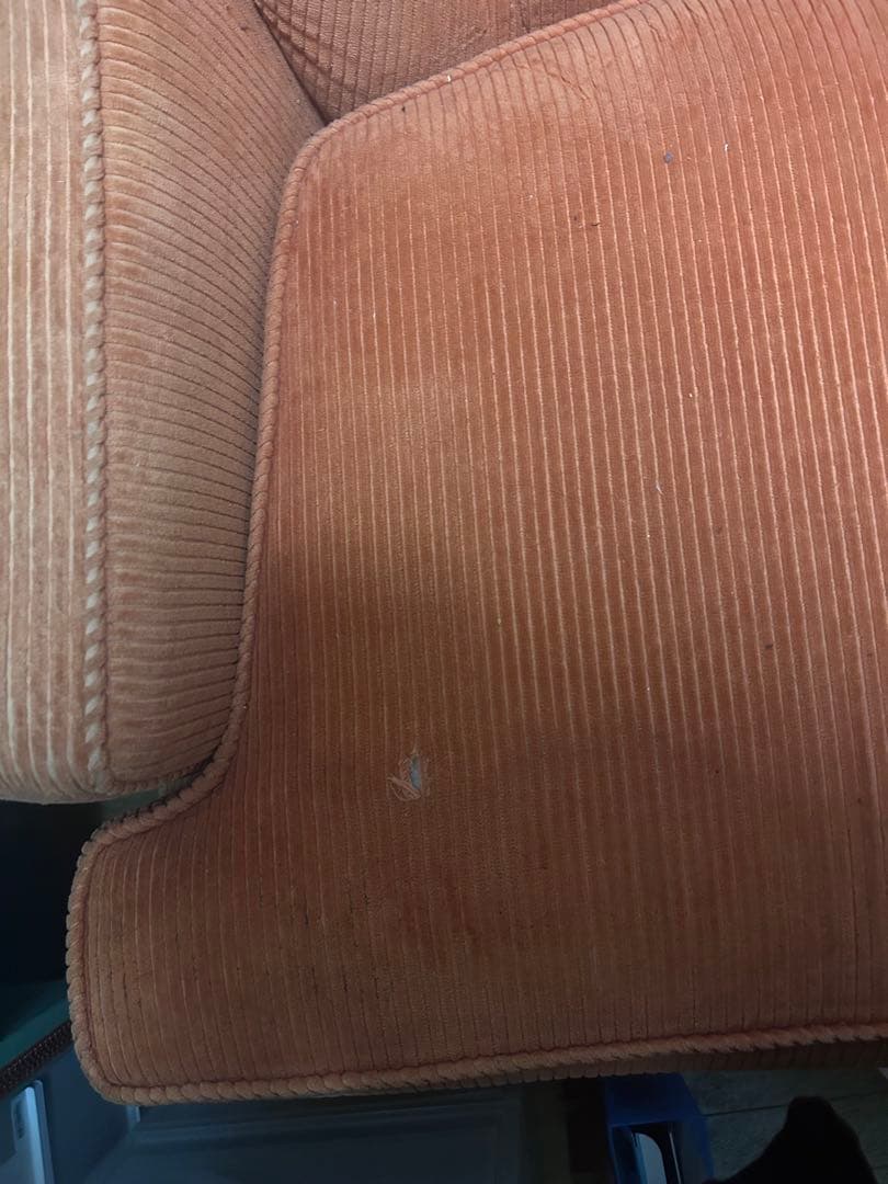 アメリカヴィンテージ家具 1人がけソファ オレンジ