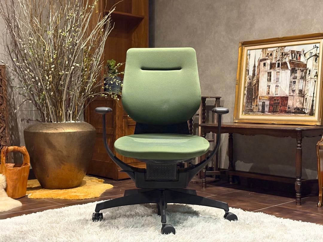 ③KOKUYO コクヨ　デスクチェア　オフィスチェア　イングチェア　H