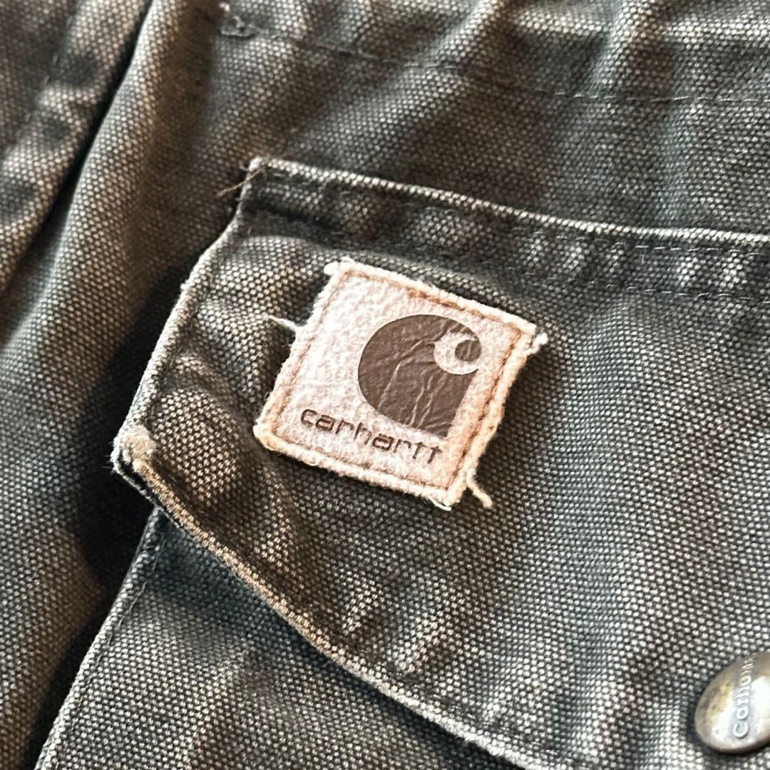 希少 90s Carhartt カバーオール ダック モスグリーン L Tall