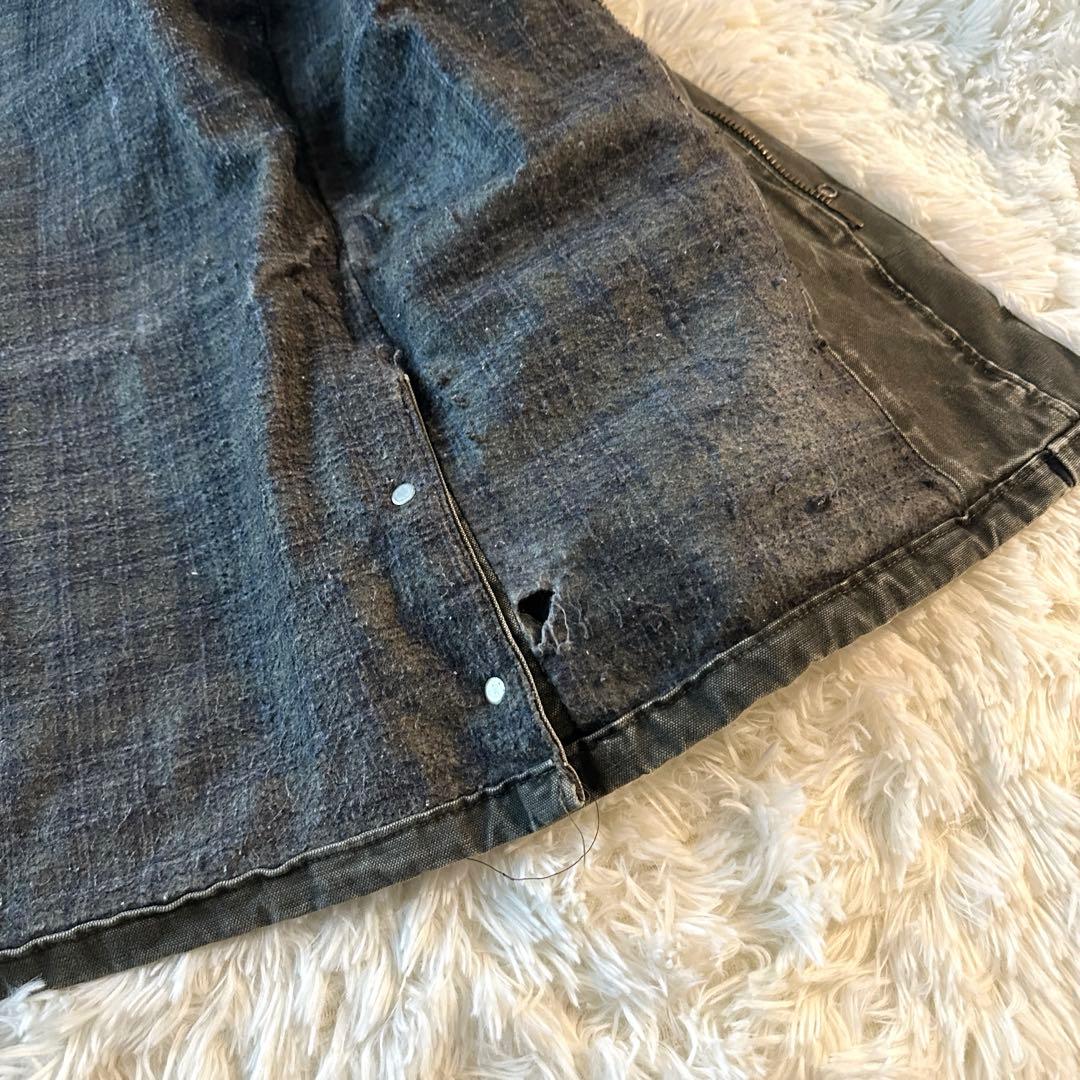 希少 90s Carhartt カバーオール ダック モスグリーン L Tall