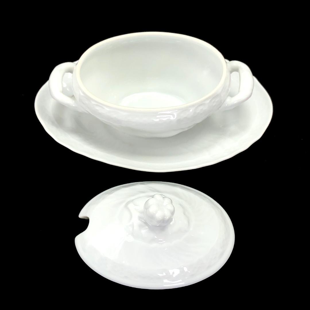 【美品】リチャードジノリ／ベッキオホワイト ティーセット