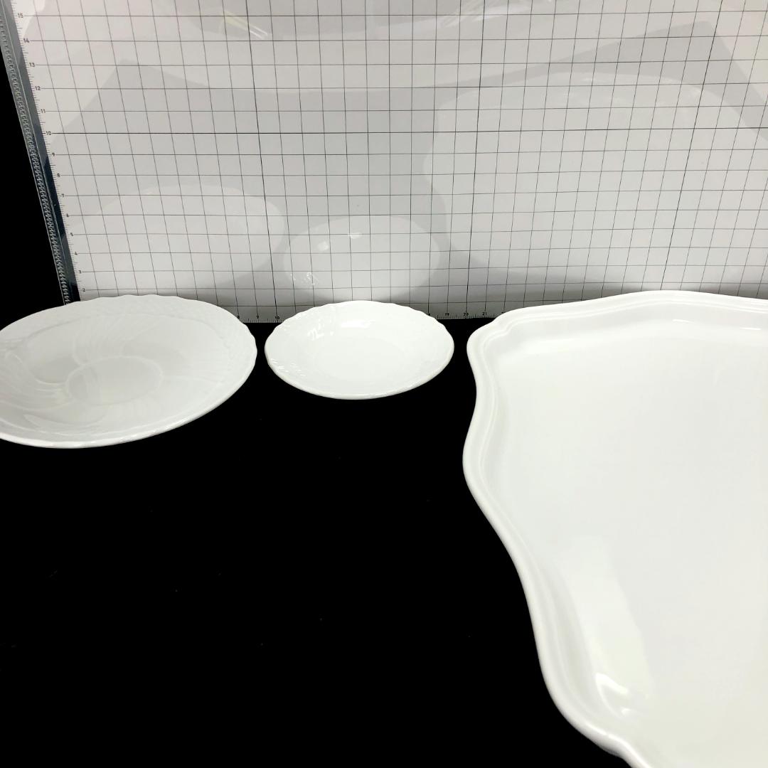 【美品】リチャードジノリ／ベッキオホワイト ティーセット