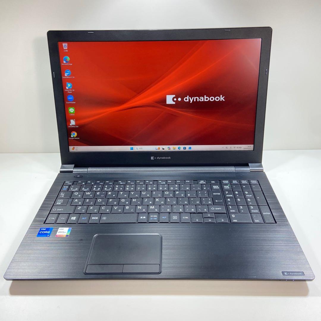 ★2021年製★ バッテリー良好 dynabook B65 Corei7 H24