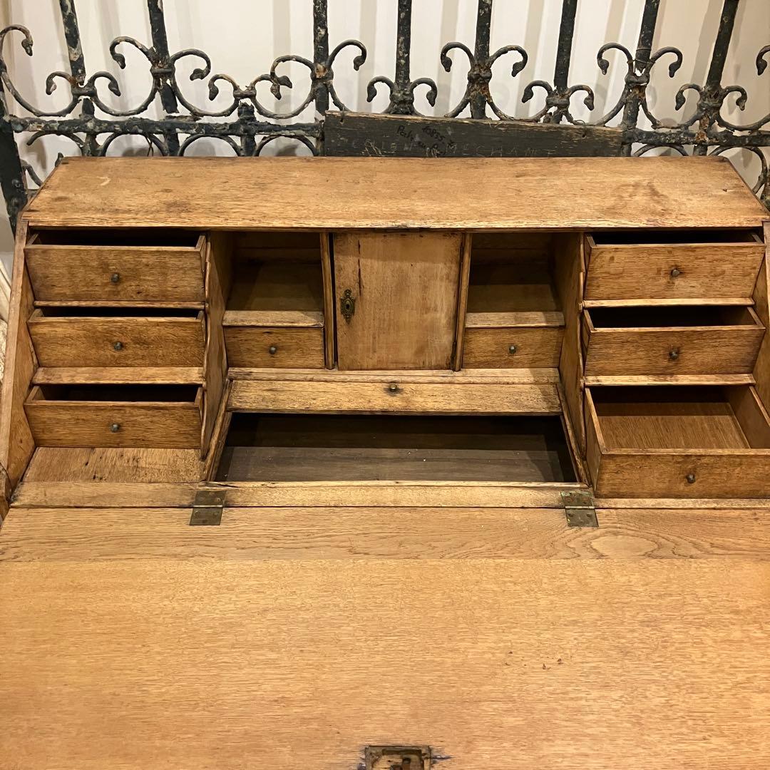 アンティークライティングビューロー(書記台)　チェスト