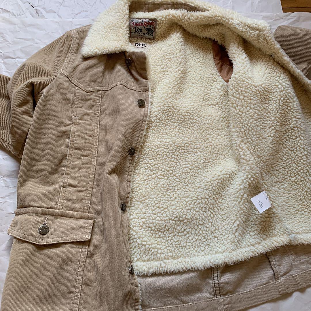 RHCロンハーマン Lee ボアコーデュロイジャケット