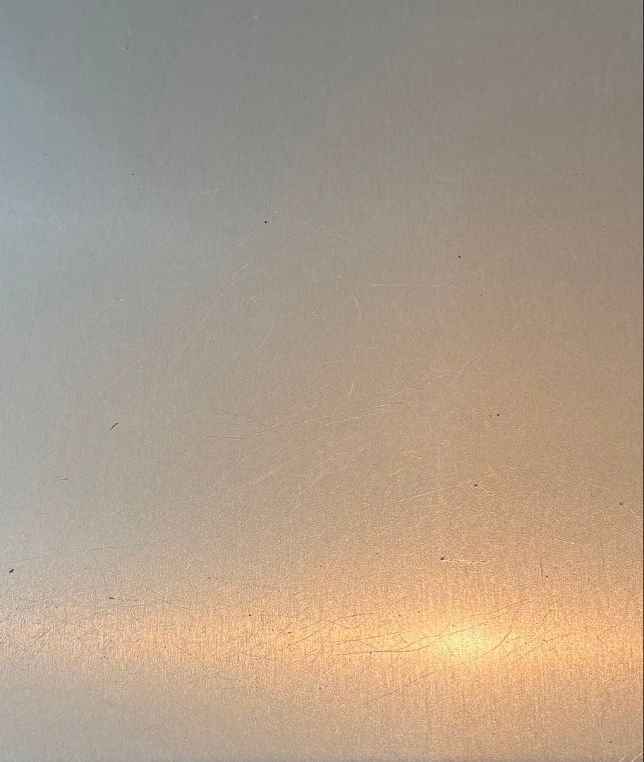 無印良品良品アルミサイドテーブル　435㍉×435㍉高さ370㍉（キャスター含）