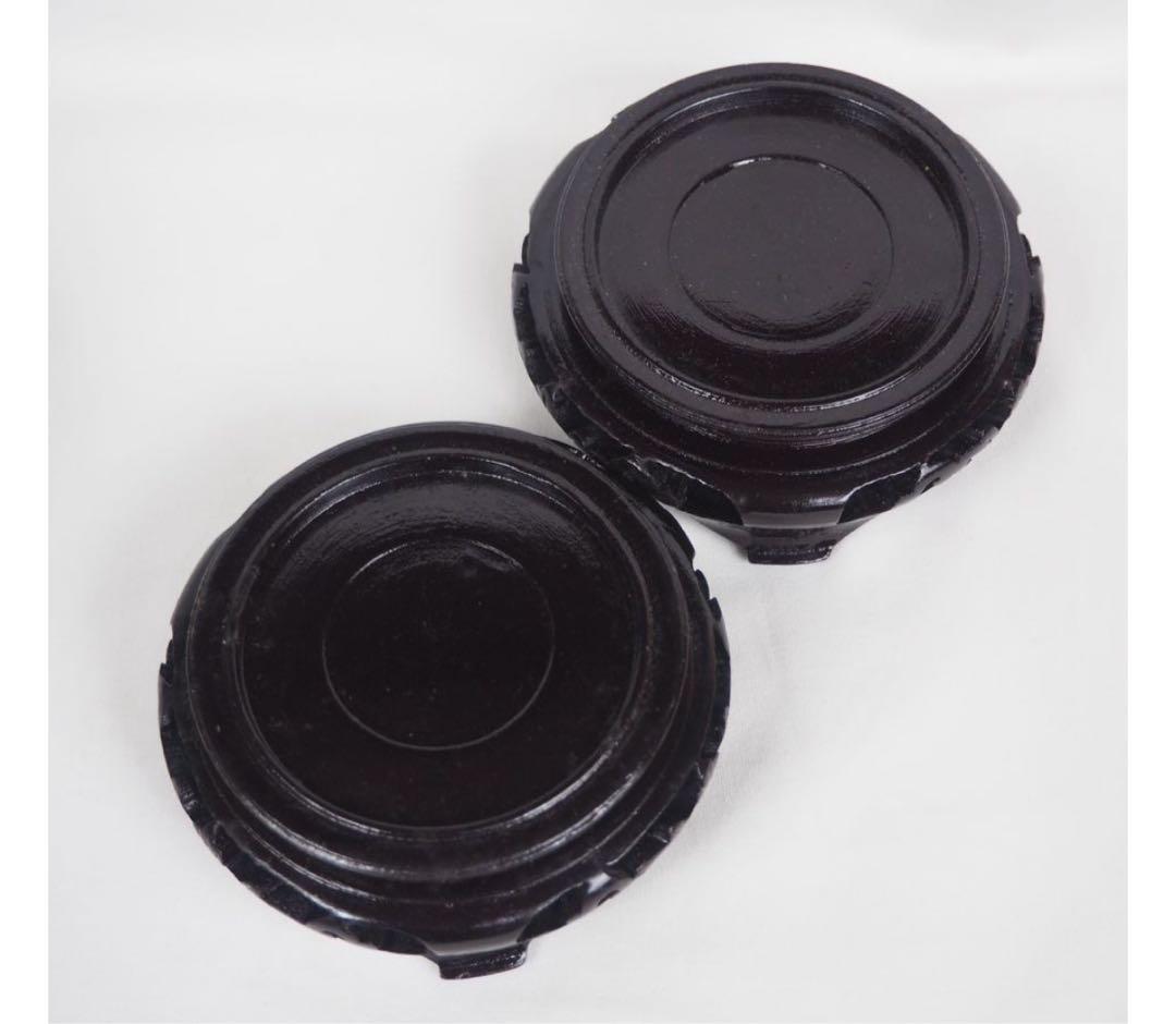 送料無料　中国古玩　景泰藍七宝蓋物一対　高さ約12ｃｍ