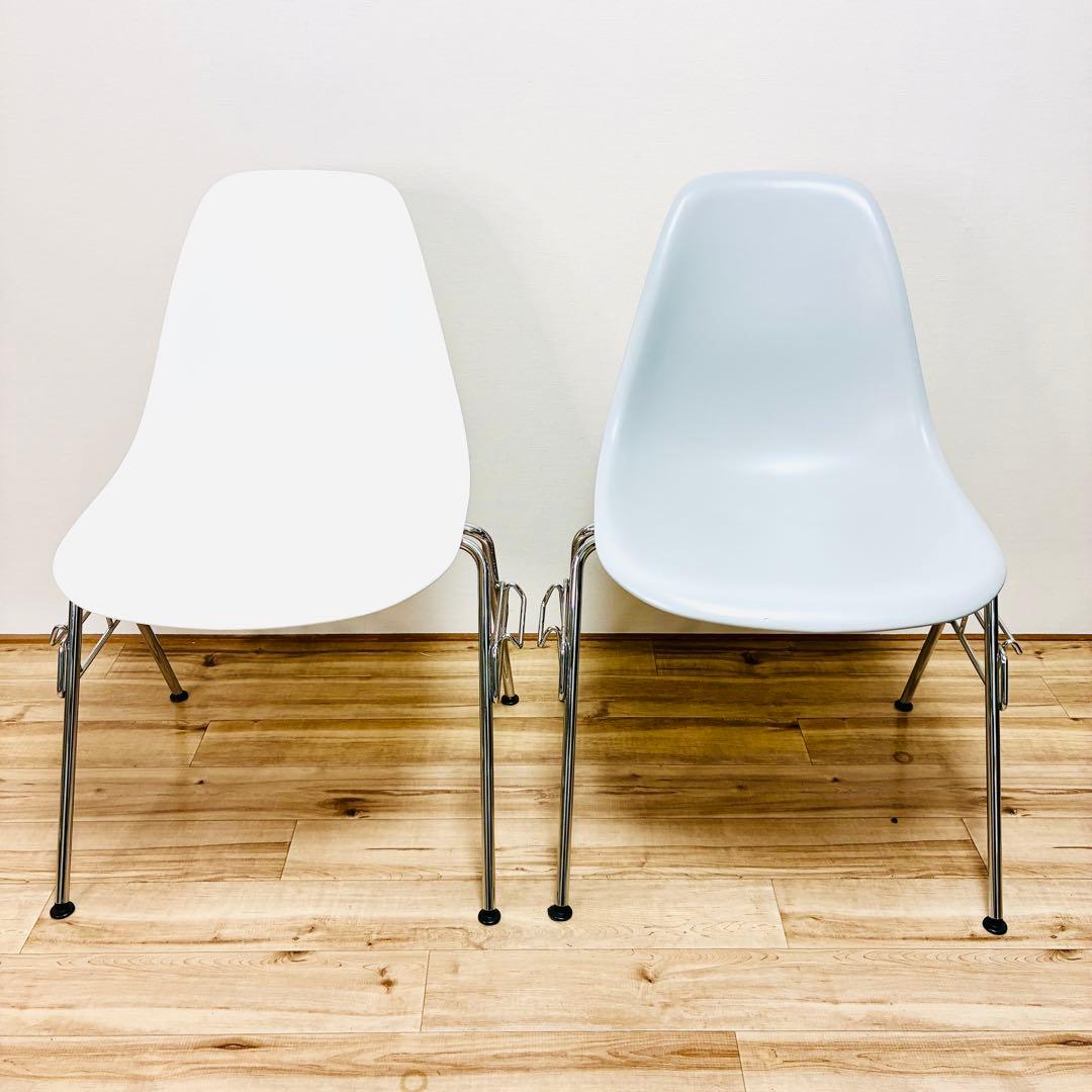 Vitra　ヴィトラ　スタッキング　サイドシェルチェア　2脚セット　イームズ