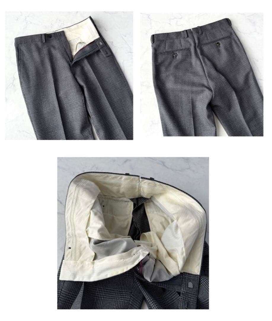 C653 ドーメル 麻布テーラー 3ピース スリーピース スーツ