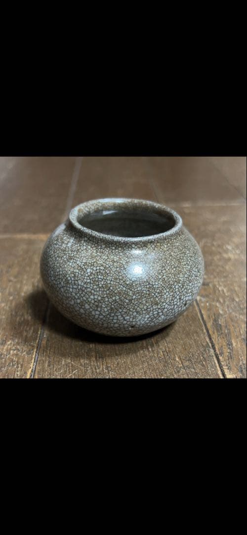 李朝 白磁小壺 丸壺 (塩笥盃)