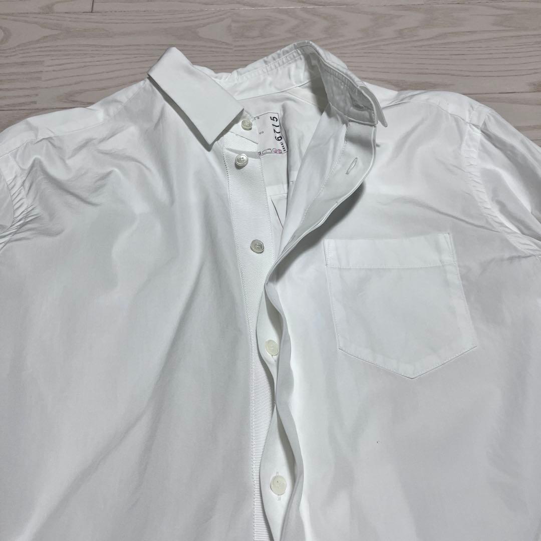 sacai THOMAS MASONコットンポプリンシャツ　ホワイト　23SS