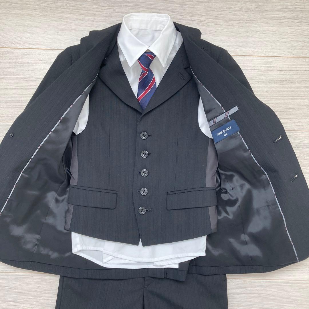 【COMME CA FILLE スーツ 120】男児 入学式 卒園式 フォーマル