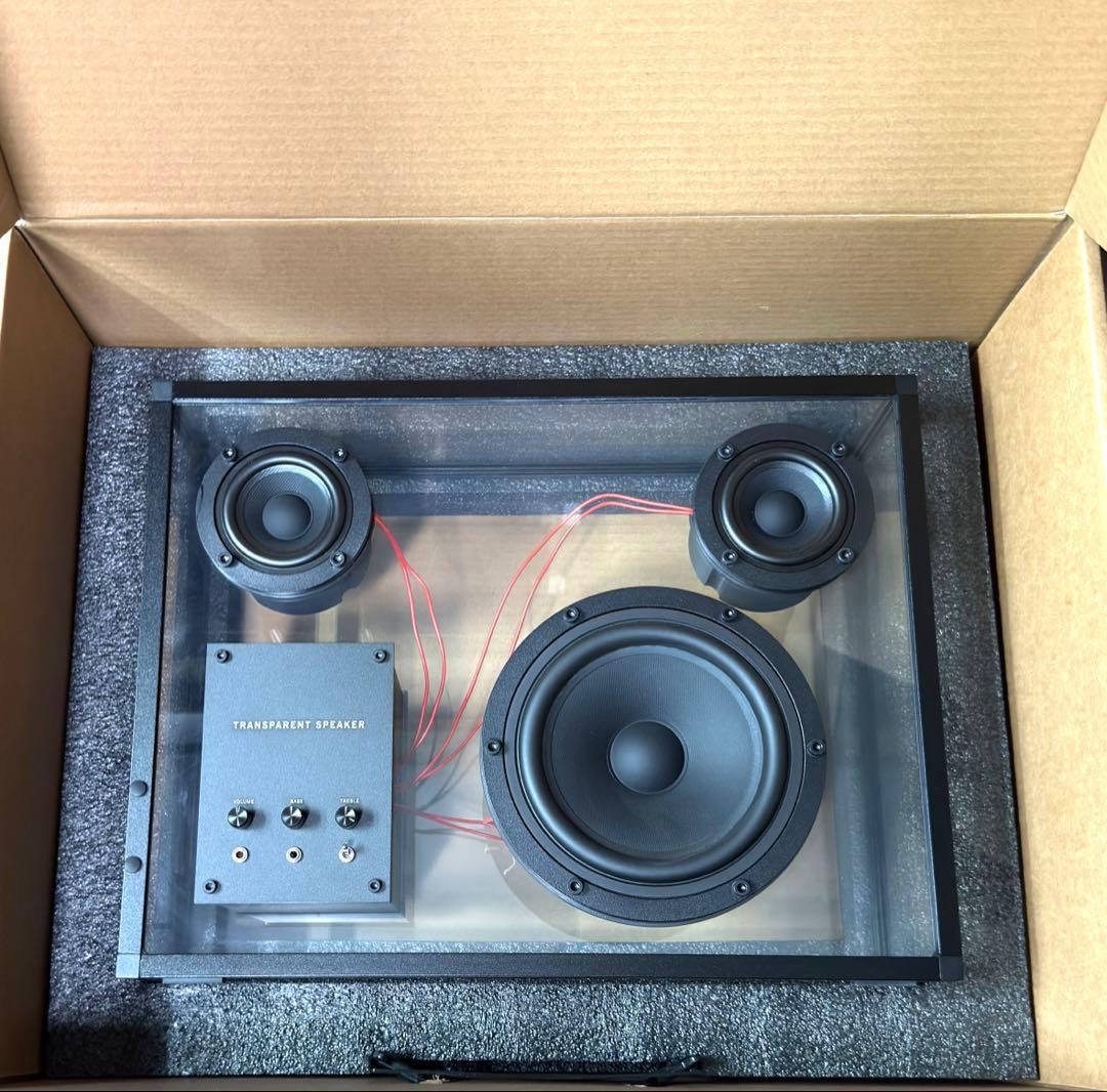 TRANSPARENT SPEAKER TS-B トランスペアレントスピーカー