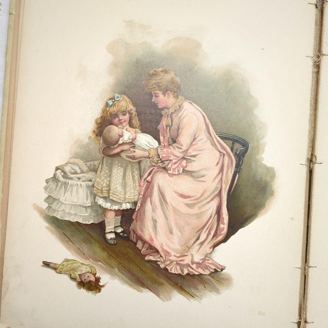 超稀少1890ハリエットベネット絵本 児童書 洋書 ヴィクトリアン アンティーク