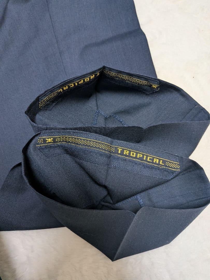 Ermenegildo Zegna生地 濃紺ビジネススーツ M相当 セットアップ