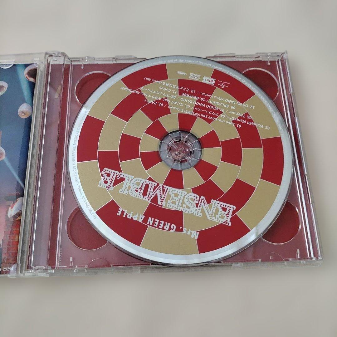 ENSEMBLE 初回限定盤 DVD付 Mrs.GREEN APPLE