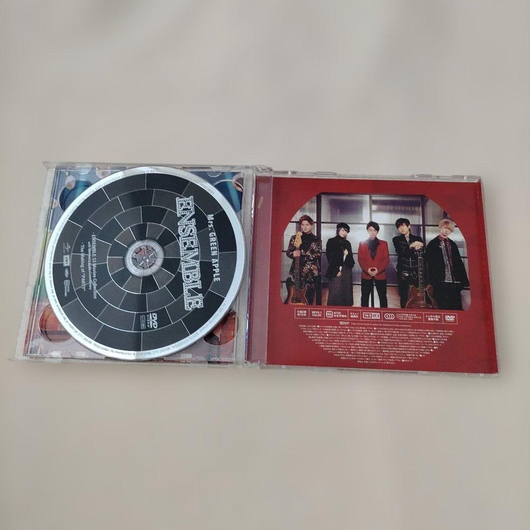 ENSEMBLE 初回限定盤 DVD付 Mrs.GREEN APPLE