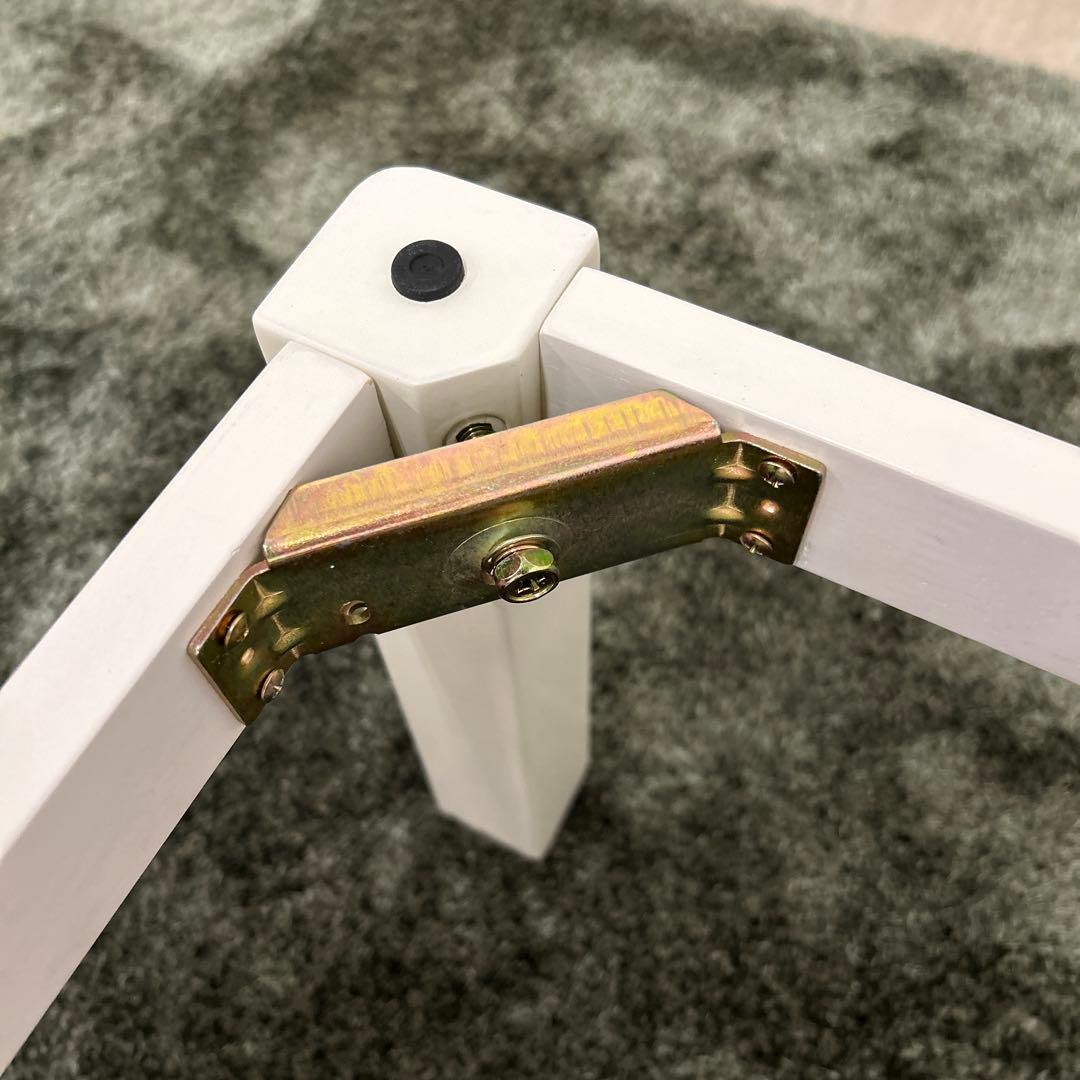 アウトレット★白い家具調こたつ コタツテーブル120cm シンプルモダン 北欧風