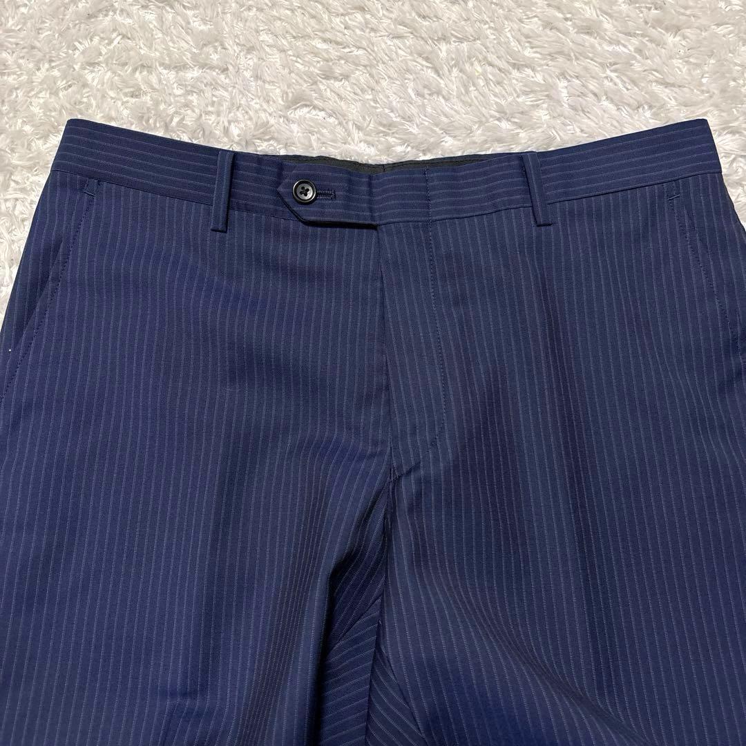 美品✨スーツセレクト REDA ICESENSE セットアップスーツ A5 紺