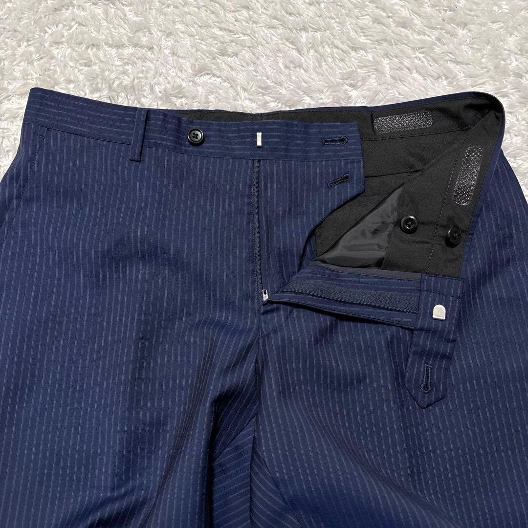 美品✨スーツセレクト REDA ICESENSE セットアップスーツ A5 紺