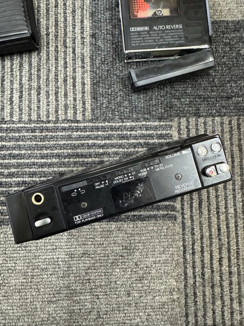 KENWOOD cp-700 SONY wm-103カセットプレーヤー ジャンク