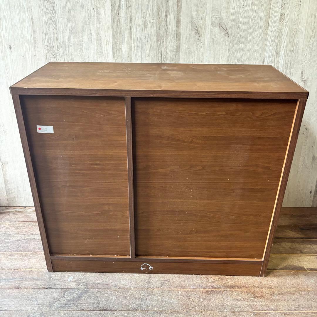 木製キャビネット カウンターボード ウォールナット チェスト 天然木 自然塗装