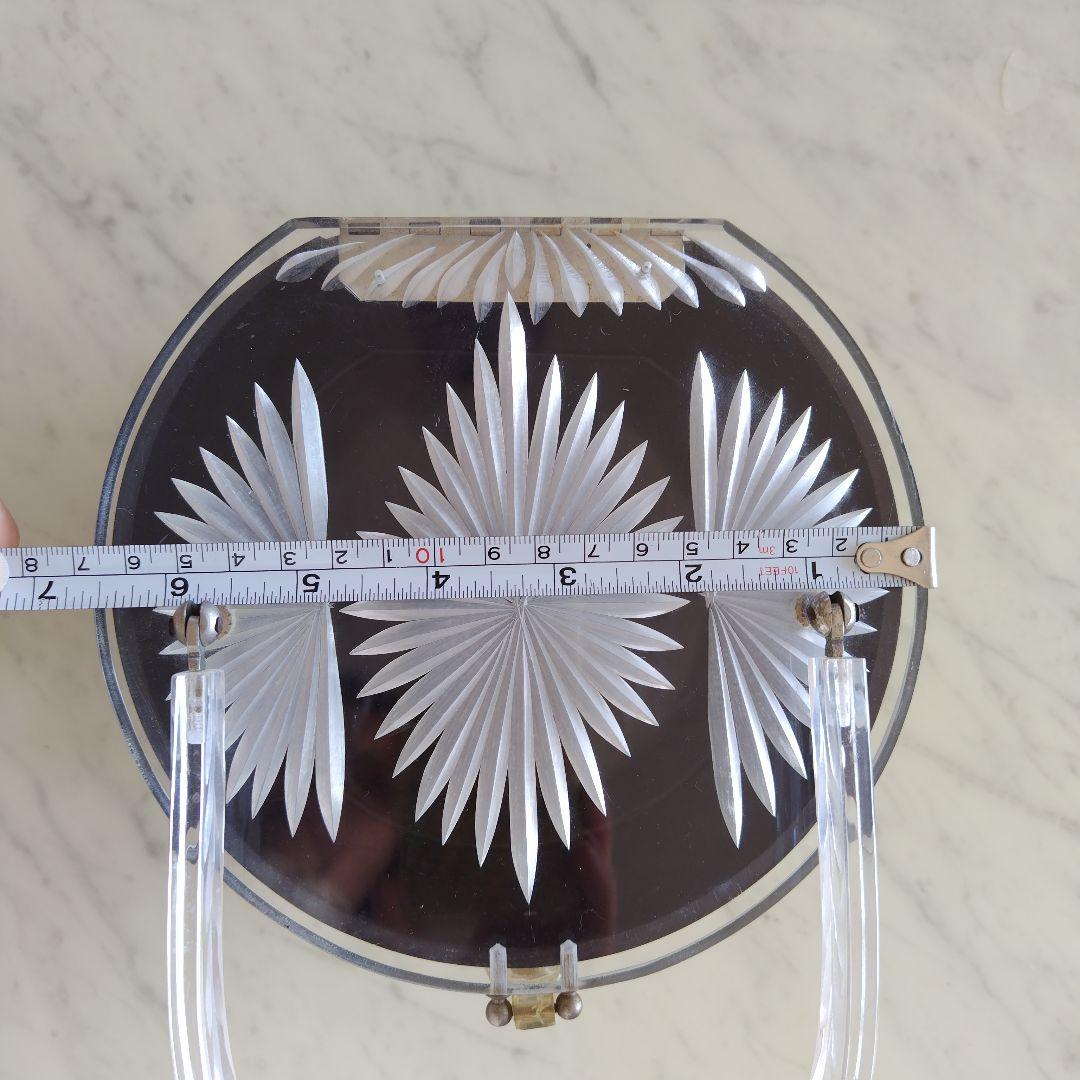 アンティーク　ルーサイトバッグ