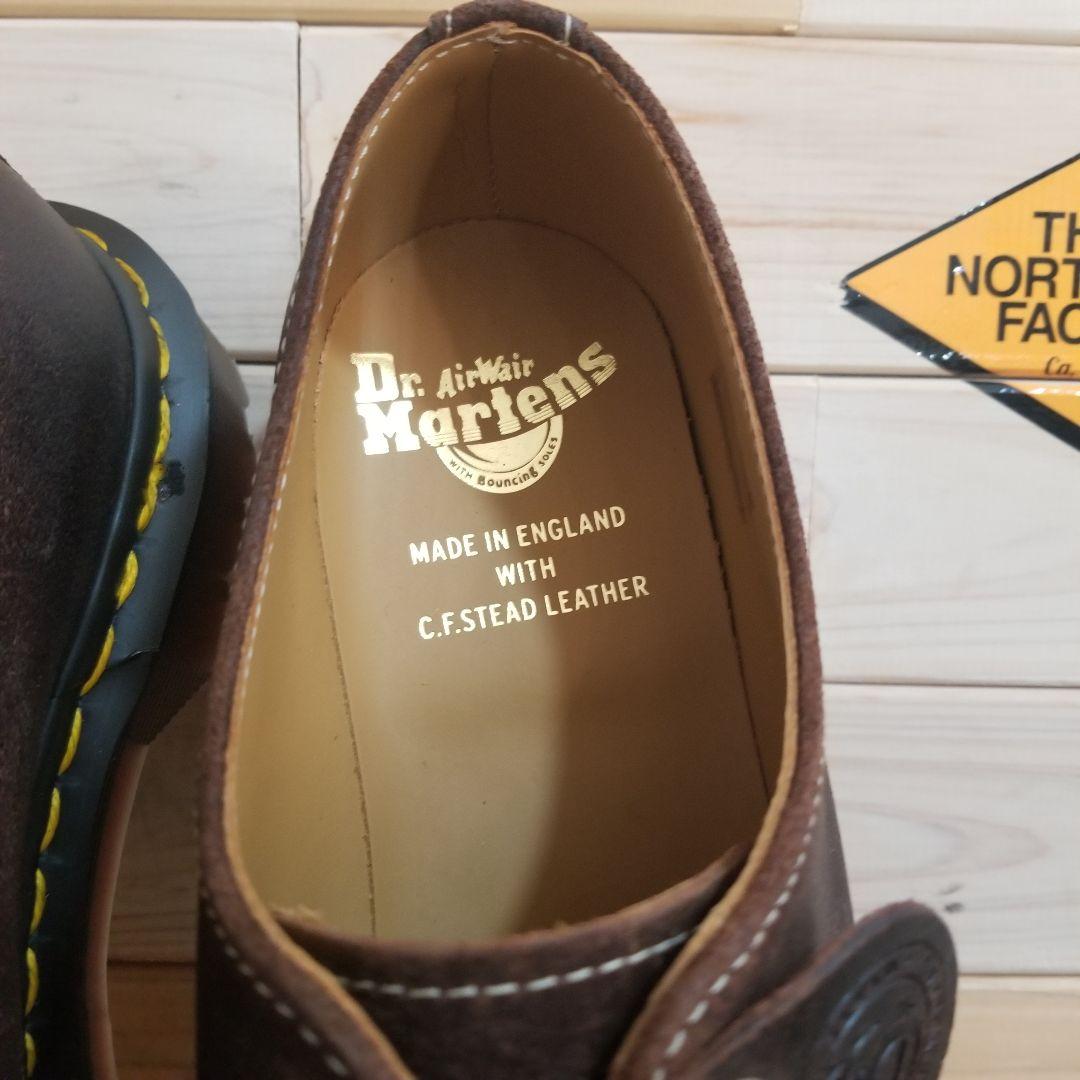 未使用　Dr.martens 1461 イングランド製　3ホール　26.0　茶