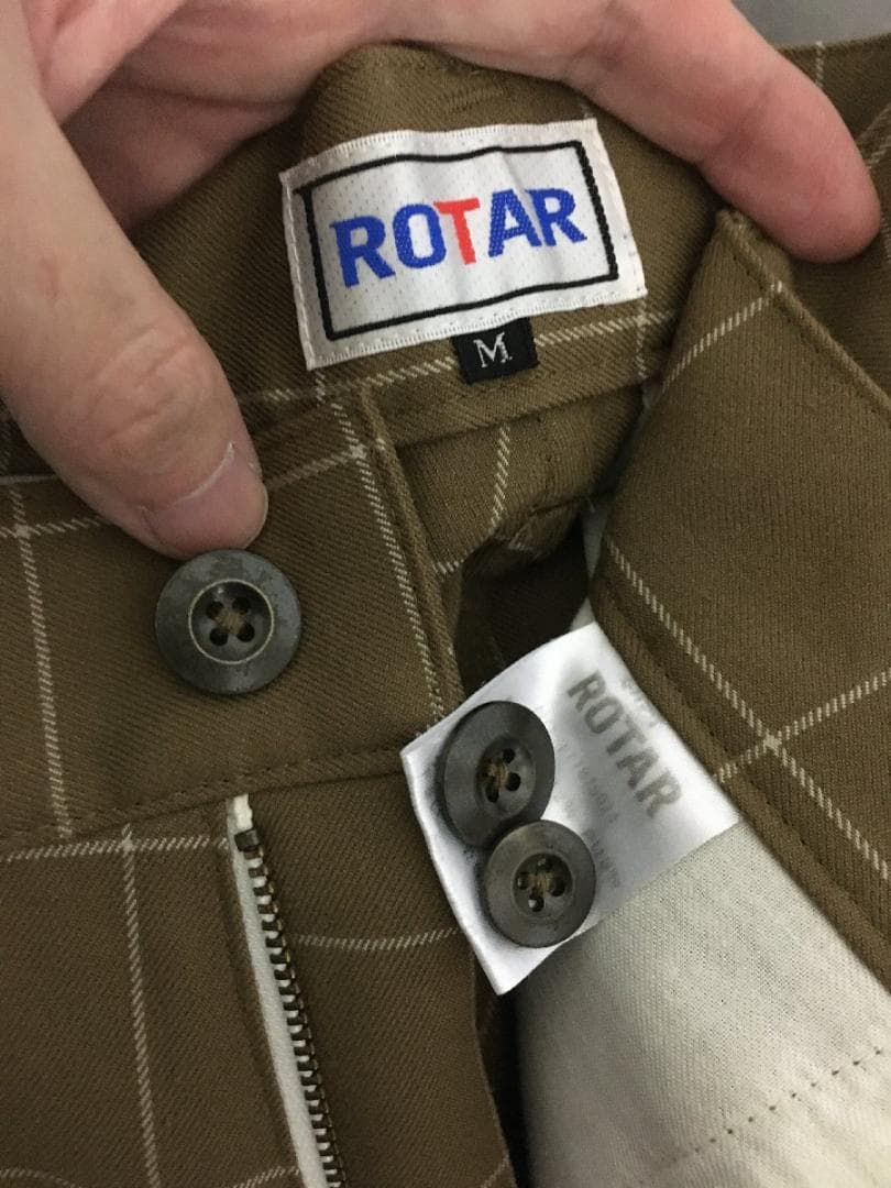 ローター 美品 ウィンドウペン スリーピース チェック スーツ セットアップ